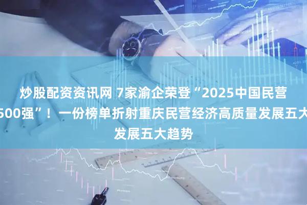 炒股配资资讯网 7家渝企荣登“2025中国民营企业500强”！一份榜单折射重庆民营经济高质量发展五大趋势